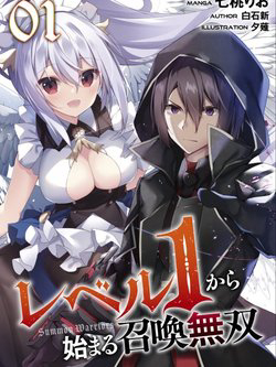 Bìa truyện Level 1 Kara Hajimaru Shoukan Musou Ore Dake Tsukaeru Ura Dungeon De Subete No Tenseisha O Bucchigiru