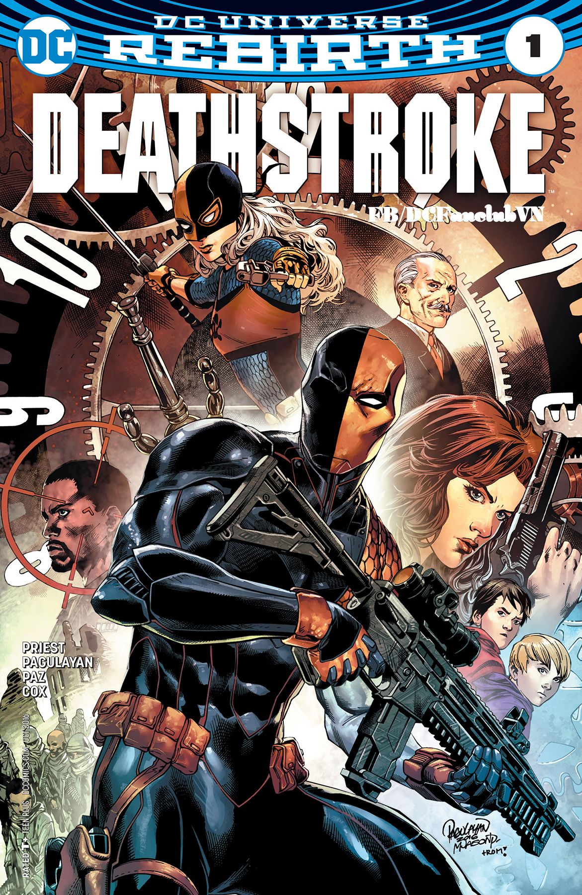 Bìa truyện Deathstroke (2016)