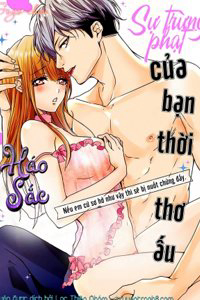 Bìa truyện Sự Trừng Phạt Của Bạn Thời Thơ Ấu Háo Sắc
