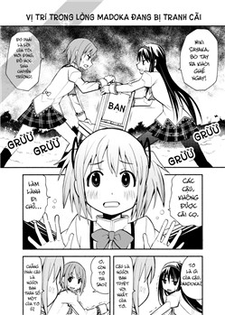 Bìa truyện Madoka's position is in Dispute