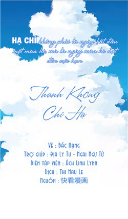 Bìa truyện Thanh Không Chi Hạ