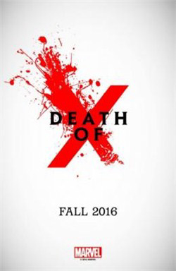 Bìa truyện Death of X