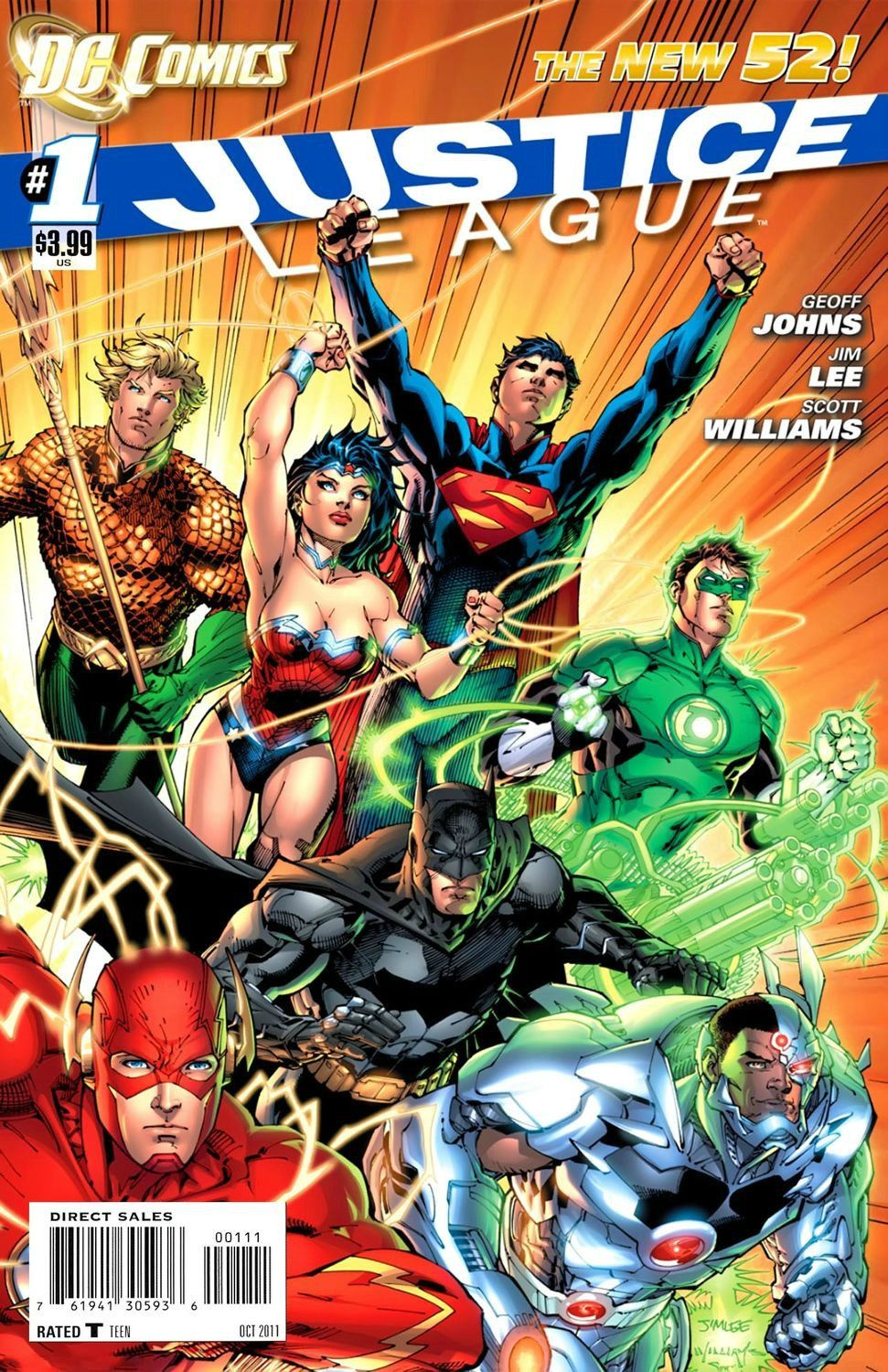 Bìa truyện Justice League (New 52)