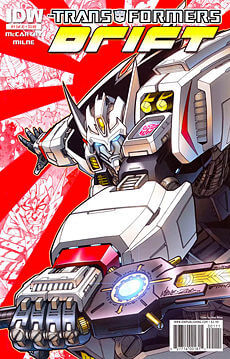 Bìa truyện The Transformers: Drift
