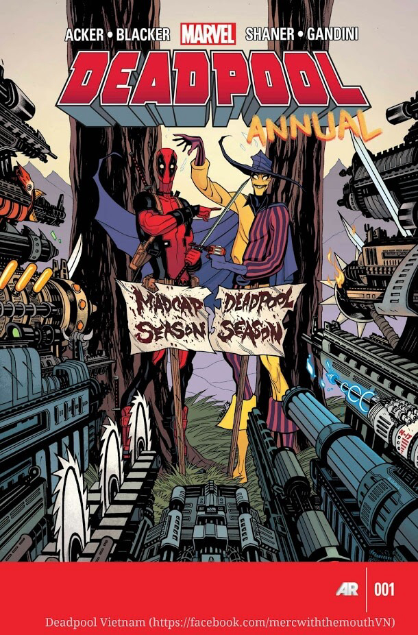 Bìa truyện Deadpool v3 Annual