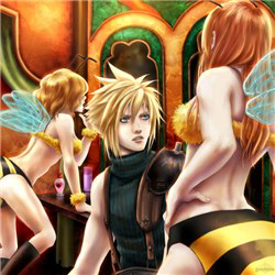 Bìa truyện Final Fantasy VII comic