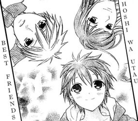 Bìa truyện Hoshi wa Utau