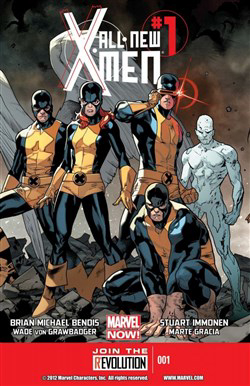 Bìa truyện All New X-Men