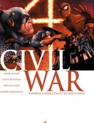 Bìa truyện Marvel Civil War full events