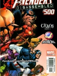 Bìa truyện Avengers Disassembled
