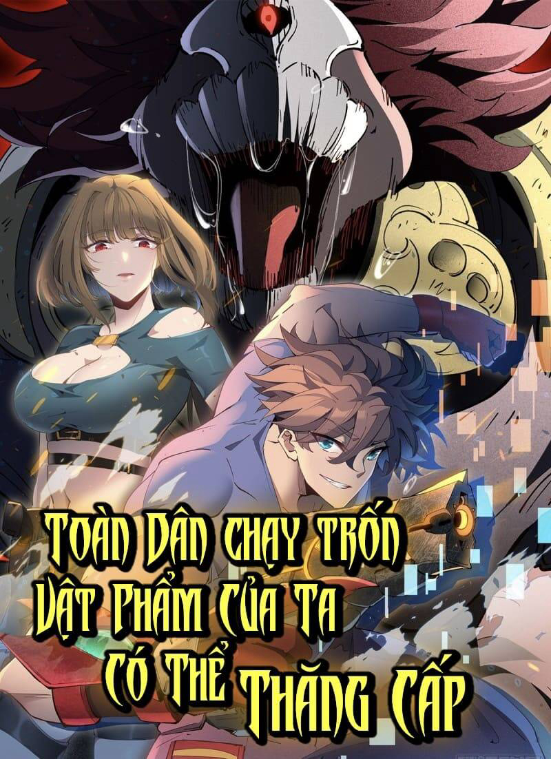 Bìa truyện Toàn Dân Chạy Trốn, Vật Phẩm Của Ta Có Thể Thăng Cấp