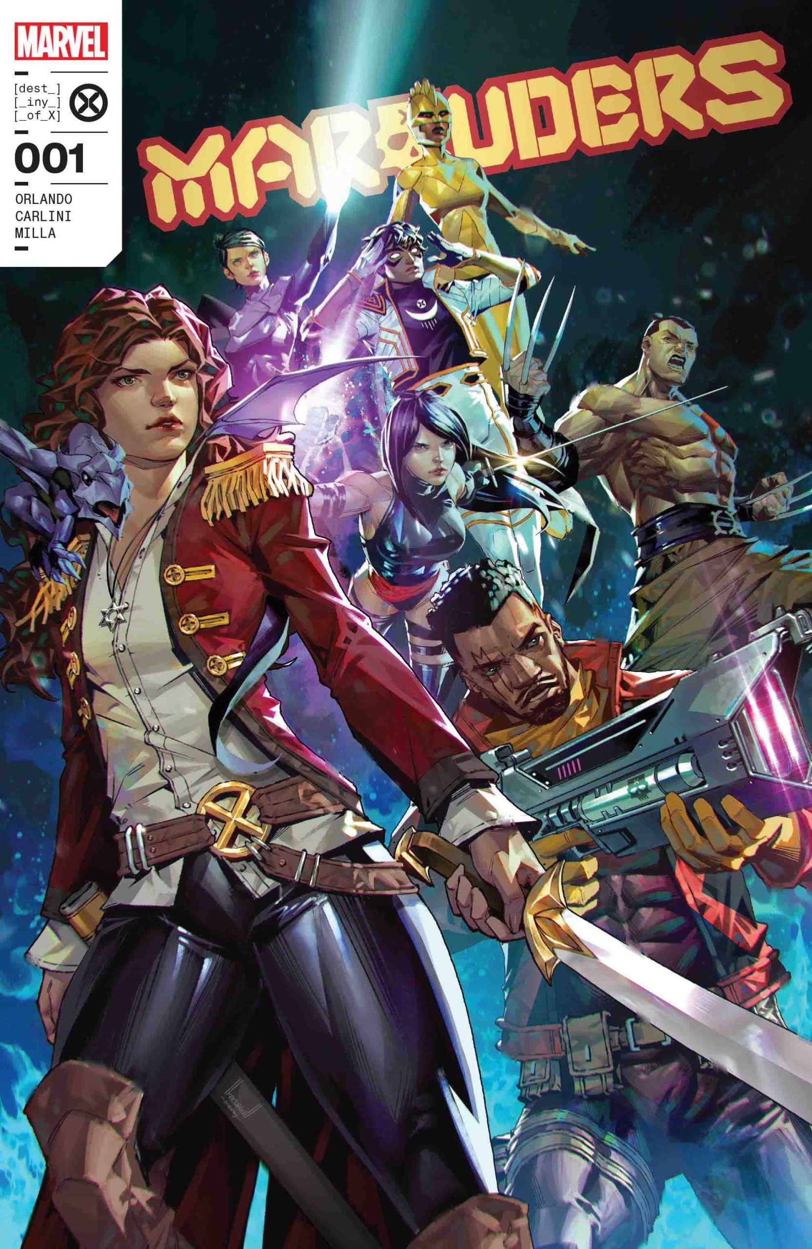 Bìa truyện Marauders (2022)